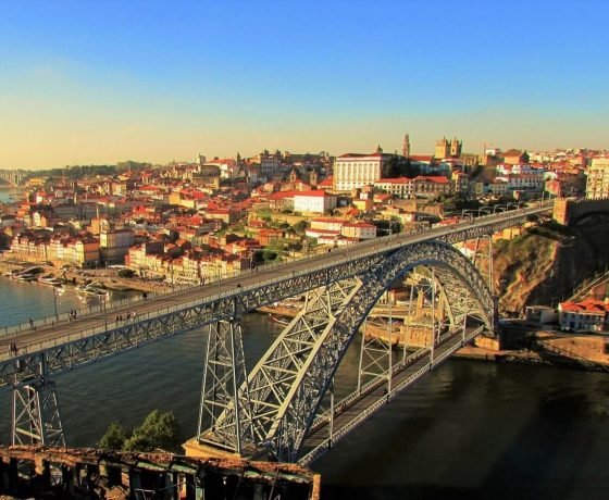 Luis bridge in Porto