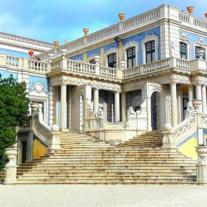 Staircase of Queluz Palace Sintra